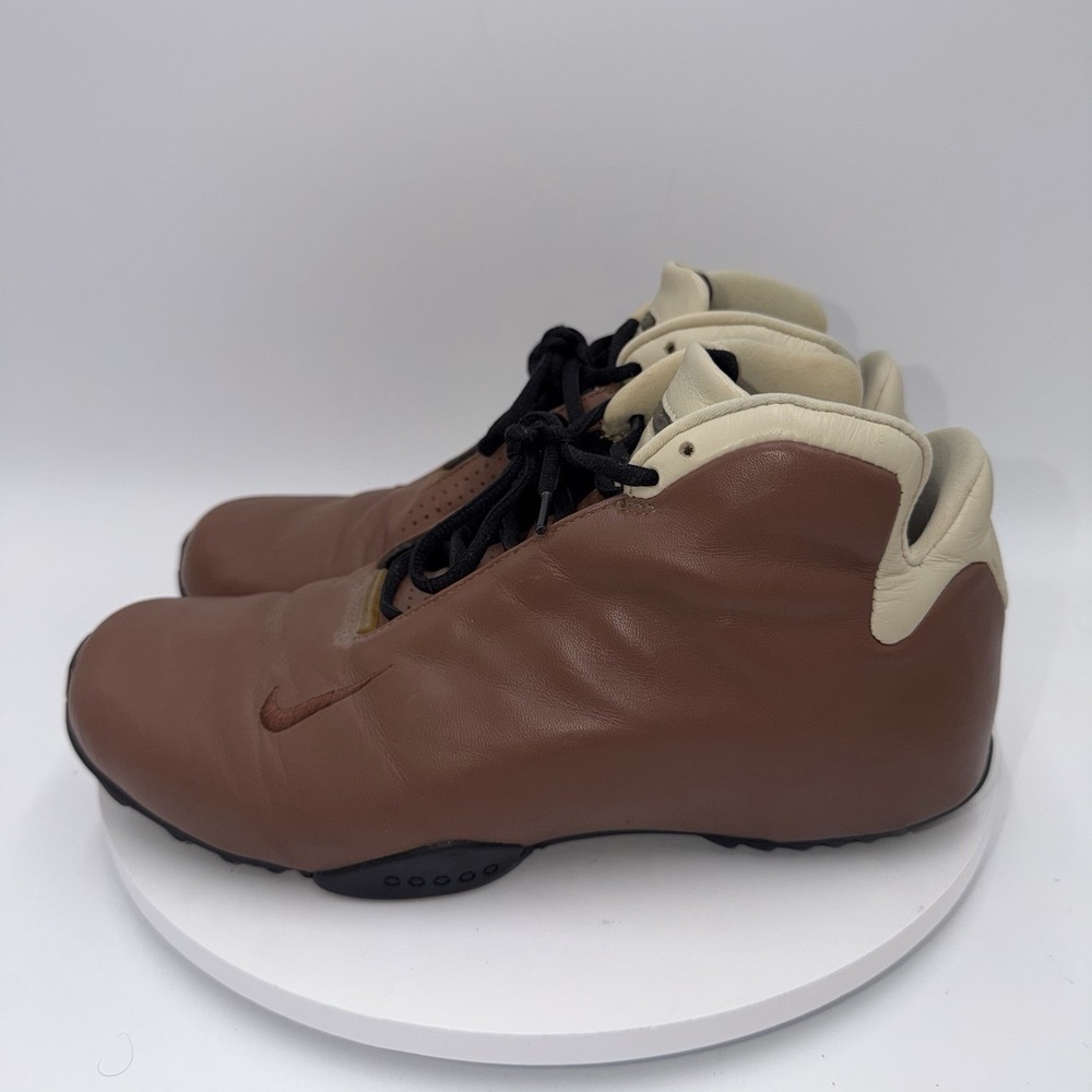 Nike Air Hyper Flight Leather Nutmeg 304407-222 Men's Size 11 Vintage Y2K RARE